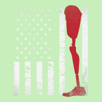 Amputee Patriotic Prosthetic Leg Flag Urban Heavy T-shirt | Artistshot