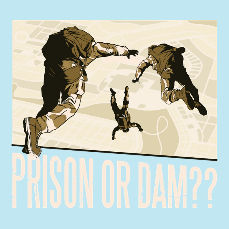 Prison Or Dam - Battle Royal Urban Pullover Hoodie | Artistshot