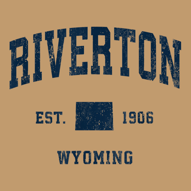 Riverton Wyoming Wy Vintage Athletic Navy Sports Design T Shirt Urban Pullover Hoodie | Artistshot