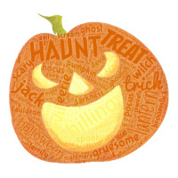 Halloween Pumpkin Face T  Shirt Halloween Pumpkin Word Cloud T  Shirt Bomber Jacket | Artistshot