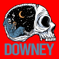 Downey T  Shirt Chilling Skeleton Downey T  Shirt Bomber Jacket | Artistshot