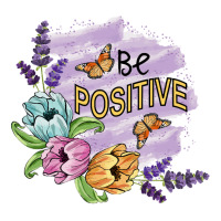 Be Positive T Shirtbe Positive   Floral Art T Shirt Bomber Jacket | Artistshot