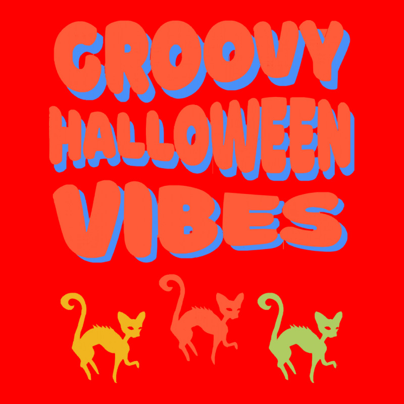 Groovy Halloween Vibes T  Shirt Groovy Halloween Vibes Cats Retro Colo Bomber Jacket by orangesagreement | Artistshot