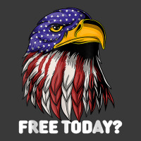 Free Today Funny Bald Eagle Freedom Independence 4th Of July T Shirt Pom Pom Beanie | Artistshot