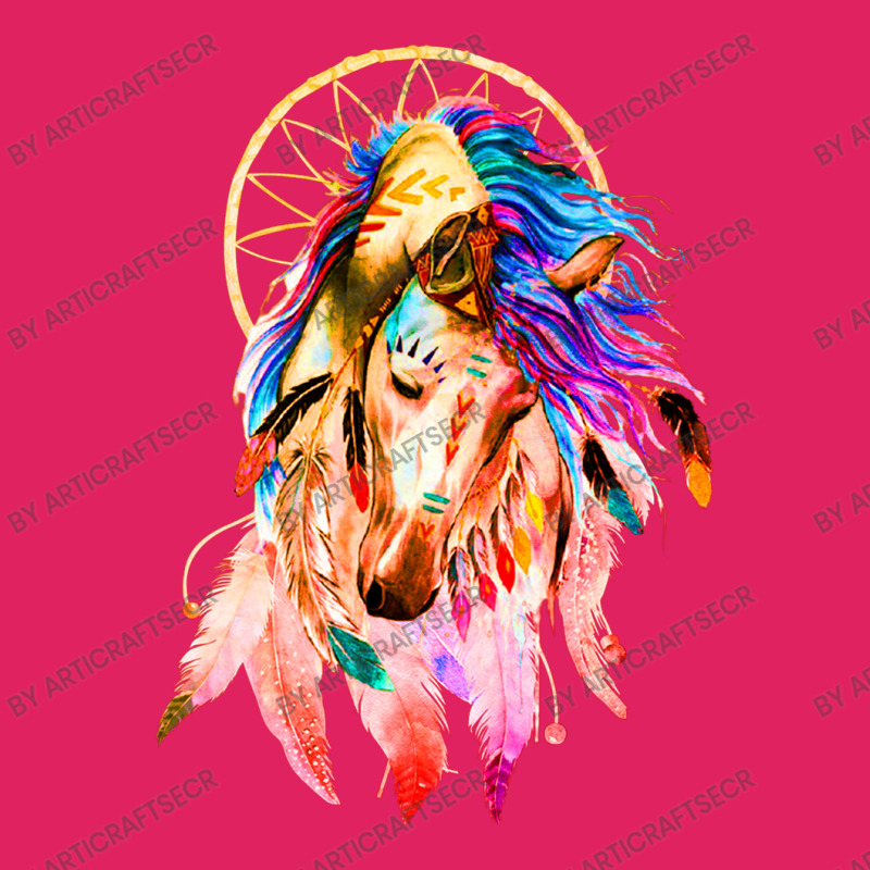 Native Horse With Dreamcatcher Pom Pom Beanie by ArticraftsECR | Artistshot