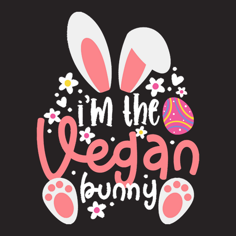 Vegan Design T  Shirt Bunny Ears I'm The Vegan Bunny Matching Easter V Vintage Cap by alexandrea99751 | Artistshot