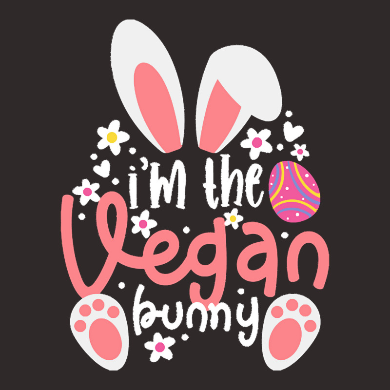 Vegan Design T  Shirt Bunny Ears I'm The Vegan Bunny Matching Easter V Racerback Tank by alexandrea99751 | Artistshot