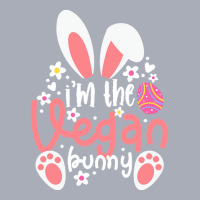 Vegan Design T  Shirt Bunny Ears I'm The Vegan Bunny Matching Easter V Tank Dress | Artistshot