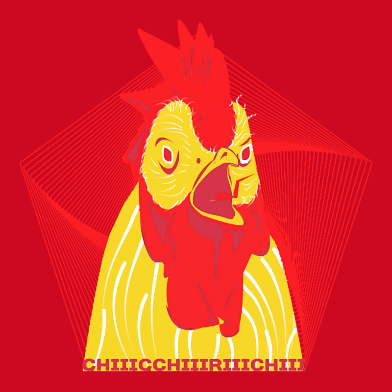 Chicken T  Shirt Screaming Rooster T  Shirt (3) Pom Pom Beanie by caseynitzsche899 | Artistshot