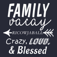 Ricowjaball V9 White   Family Vacay Crazy Loud & Blessed Premium T Shi Pom Pom Beanie | Artistshot