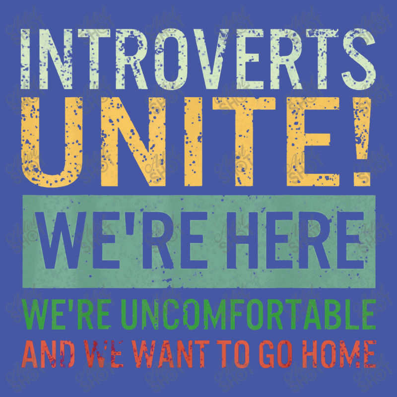 Introvert Introverts Unite Here Uncomfortable Want Go Home Pom Pom Beanie by suvukana | Artistshot