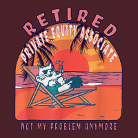 Retired Private Equity Associate Funny Vintage Retirement T Shirt Mesh Back Trucker Hat | Artistshot