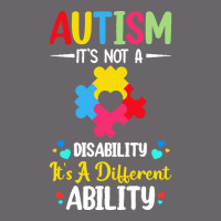 Autism Its Not A Disability Its A Dif T  Shirt Autism It's Not A Disab Mesh Back Trucker Hat | Artistshot