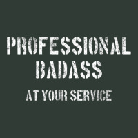 Professional Badass At Your Service Muscle Gym Tough Manly T Shirt Mesh Back Trucker Hat | Artistshot