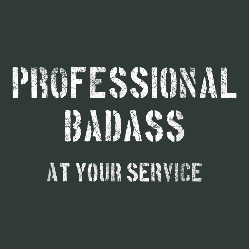 Professional Badass At Your Service Muscle Gym Tough Manly T Shirt Mesh Back Trucker Hat | Artistshot