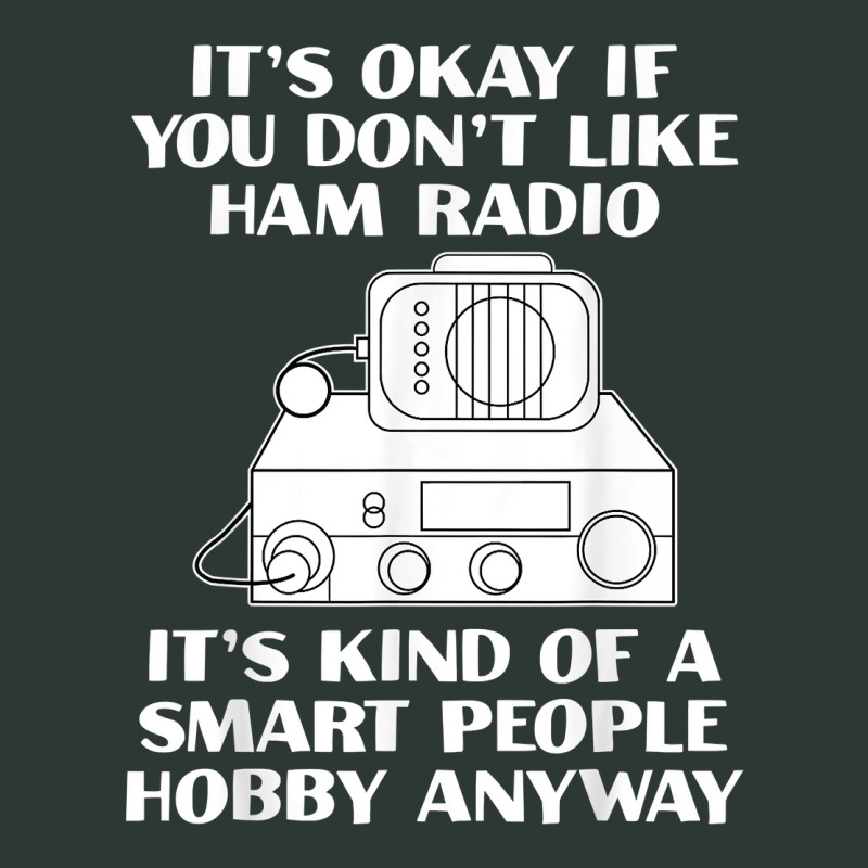 Smart People Hobby Funny Ham Radio Amateur Radio Enthusiast T Shirt Mesh Back Trucker Hat by lorebrend | Artistshot