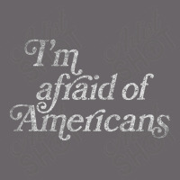 I'm Afraid Of Americans Original Faded Retro Style Design Mesh Back Trucker Hat | Artistshot