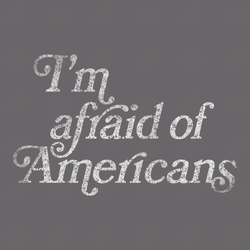 I'm Afraid Of Americans Original Faded Retro Style Design Mesh Back Trucker Hat by gusjigangkudus | Artistshot