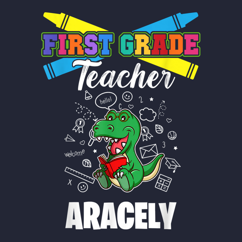 First Grade Teacher   Aracely   First Name Personalized T Shirt Mesh Back Trucker Hat by tamarogbbrazee4 | Artistshot