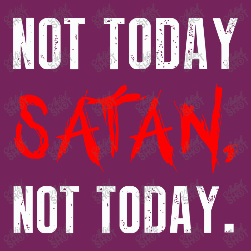 Not Today Satan Not Today Tie Dyed Bucket Hat by selawe.duapuluhlima | Artistshot