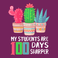 Funny 100 Days Of School Gift T  Shirt My Students Are 100 Days Sharpe Tie Dyed Bucket Hat | Artistshot