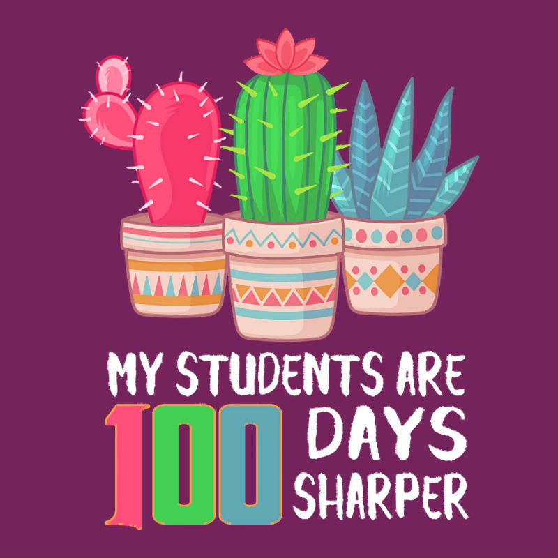 Funny 100 Days Of School Gift T  Shirt My Students Are 100 Days Sharpe Tie Dyed Bucket Hat | Artistshot