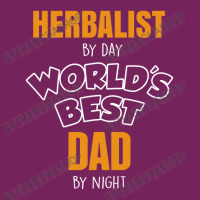 Herbalist By Day Worlds Best Dad By Night Fathers Day Gift Tie Dyed Bucket Hat | Artistshot