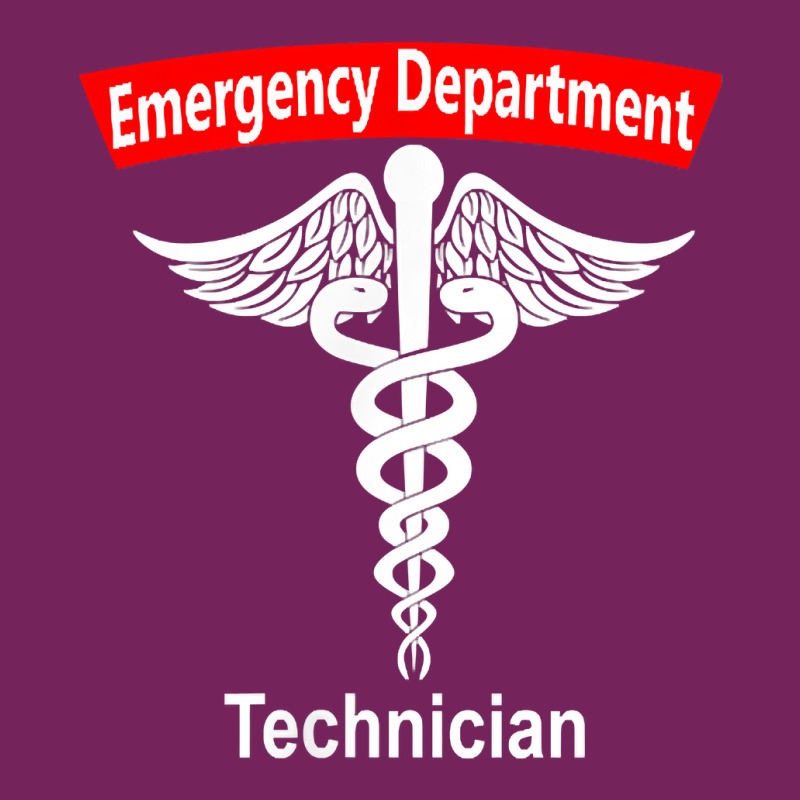 Emergency Department Technician Ed Tech Medical Caduceus Er T Shirt Tie Dyed Bucket Hat | Artistshot