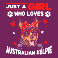 Just A Girl Who Loves Dogs T  Shirt Vintage Just A Girl Who Love Austr Tie Dyed Bucket Hat | Artistshot