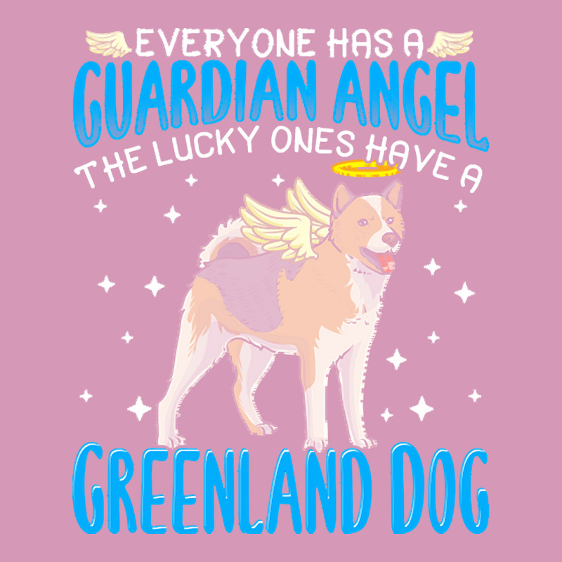 Greenland Dog T  Shirt Greenland Dog With Guardian Angel T  Shirt Tie Dyed Bucket Hat | Artistshot