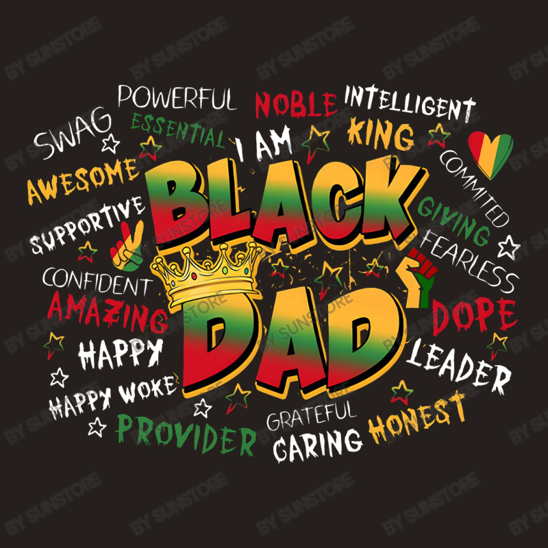 Black Dad Quote Tank Top | Artistshot