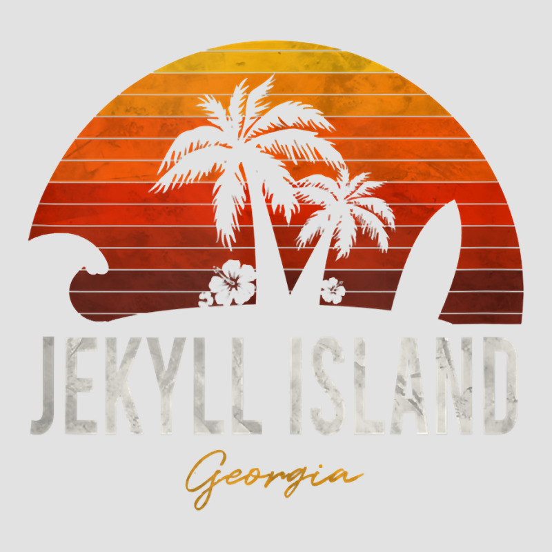 Jekyll Island Beach Georgia Ga Palms Vacation Surf Sundown Tank Top Foam Trucker Hat by dornakgb | Artistshot