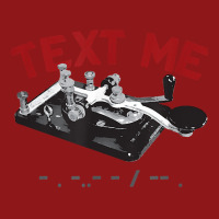 Text Me  Morse Code Key  Ham Radio T Shirt Foam Trucker Hat | Artistshot