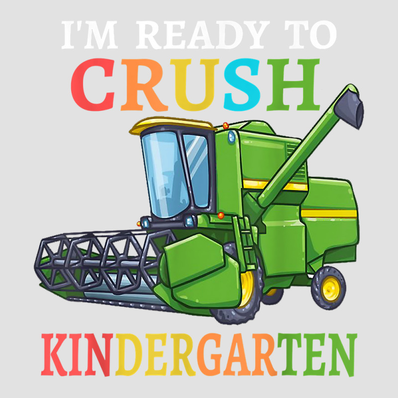 Kids Combine Harvester Back To School I'm Ready To Crush T Shirt Foam Trucker Hat by peersodshamiw8 | Artistshot