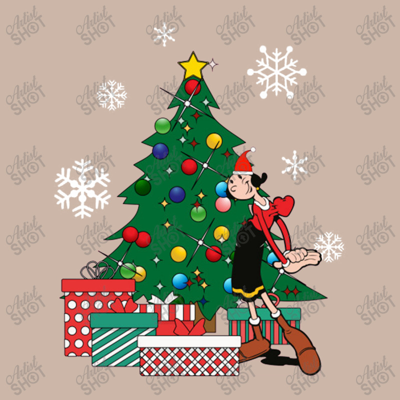 Olive Oyl Around The Christmas Tree Popeye Adjustable Baseball Cap | Artistshot