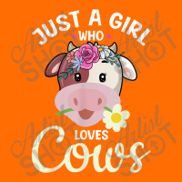 Funny Just A Girl Who Loves Cows Cow Farmer Farm Women Adjustable Baseball Cap | Artistshot