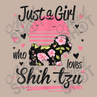 Shih Tzu Design, Just A Girl Who Loves Shih Tzu Adjustable Baseball Cap | Artistshot