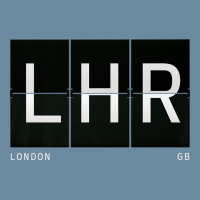 Lhr London Gb Uk Retro World Travel Gift Airport Code Premium T Shirt Urban Heavy T-shirt | Artistshot