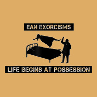 Ean Exorcisms Life Begins At Possession T Shirt Urban Heavy T-shirt | Artistshot