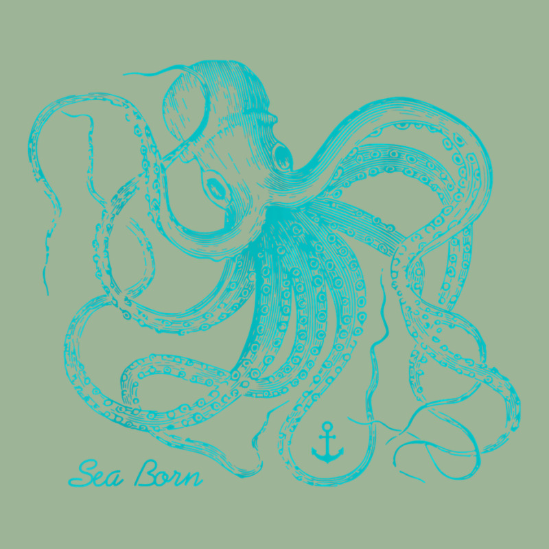 Octopus Cool Vintage Marine Biologist Ocean Sea Life 4 Urban Heavy T-shirt | Artistshot