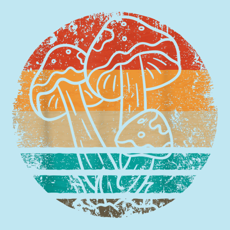 Vintage Mushroom Hunter Foraging, Forager Retro Mushroom Urban Heavy T-shirt | Artistshot