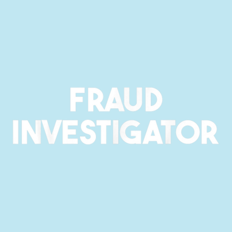 Fraud Investigator Urban Heavy T-shirt by Swiss | Artistshot