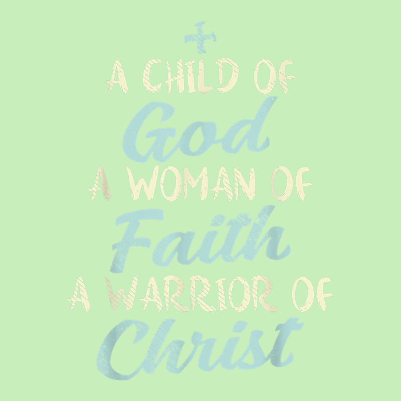 Child God Woman Faith Warrior Christ Jesus Christian Gift Urban Heavy T-shirt | Artistshot