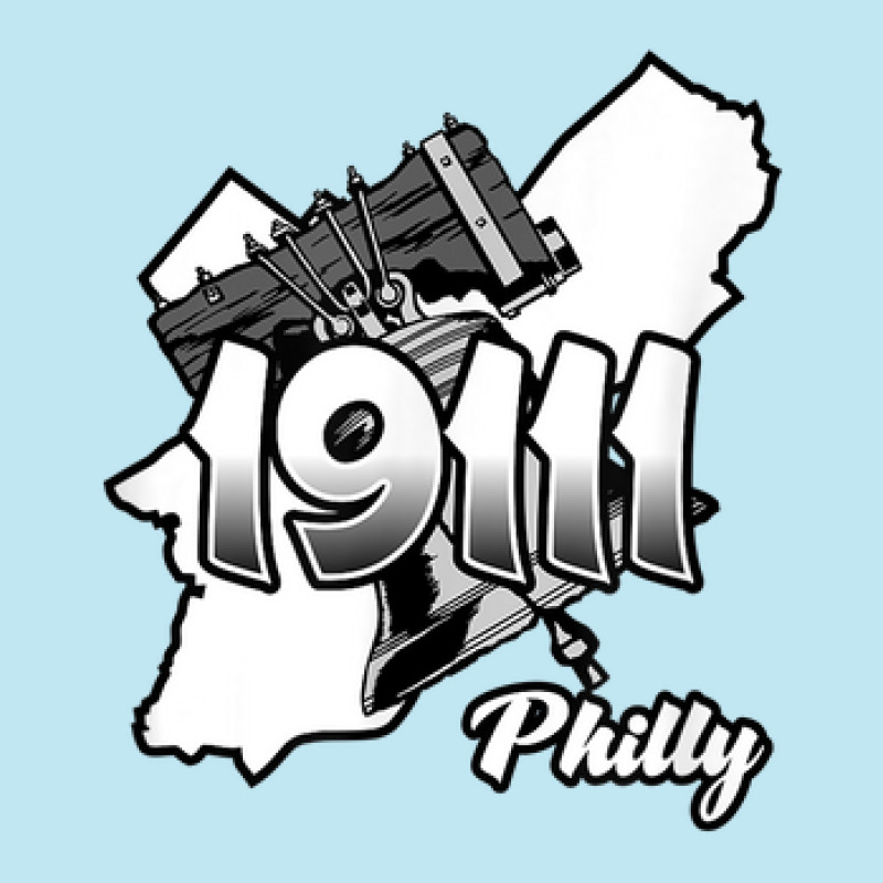 Philadelphia Silhouette With Zip Code 19111 And Liberty Bell Urban Heavy T-shirt | Artistshot