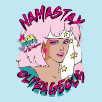 Jem And The Holograms Yoga Outrageous Namastay In Bed 80s Party Mask Urban Pullover Hoodie | Artistshot