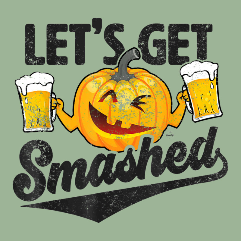 Lets Get Smashed Funny Pumpkin Beer Halloween Urban Pullover Hoodie by Premium | Artistshot