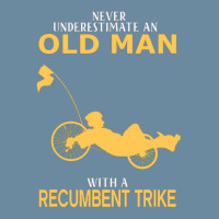 Never Underestimate Old Man With Recumbent Trike Urban Pullover Hoodie | Artistshot