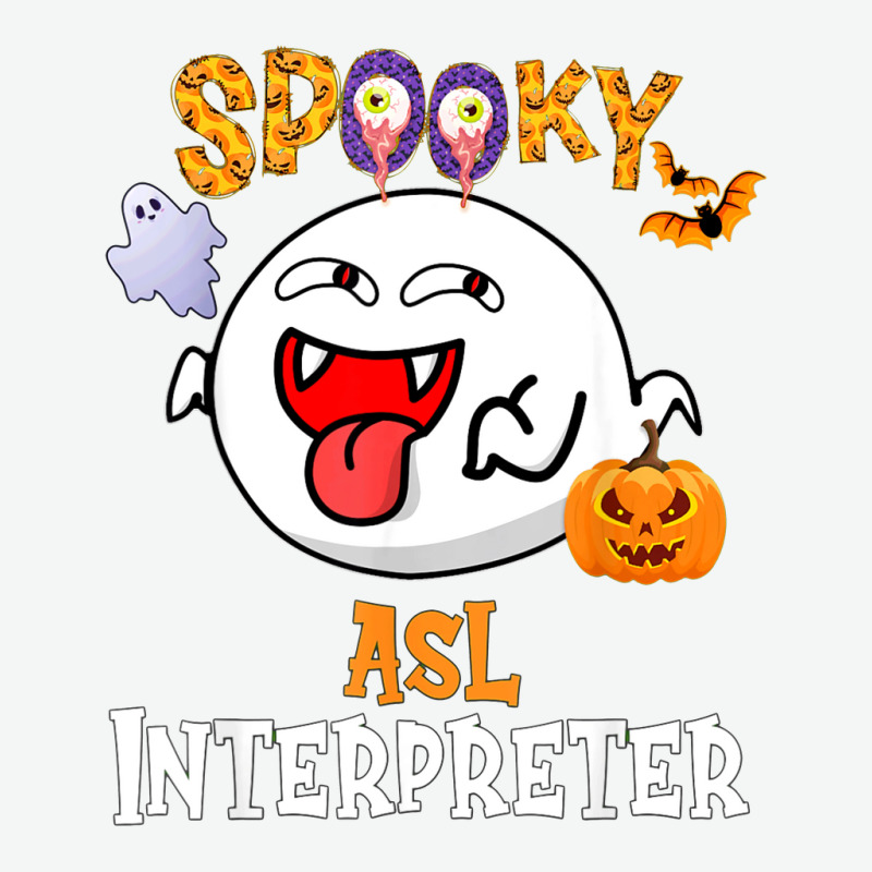 Boo Halloween Costume Spooky Asl Interpreter Urban Pullover Hoodie | Artistshot