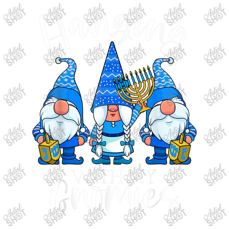 Hanging With My Gnomies Hanukkah Jewish Gnomes Chanukah Bomber Jacket | Artistshot