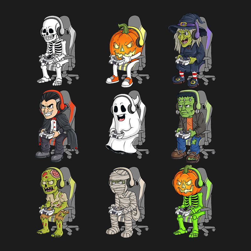 Gaming Halloween Skeleton Vampire Gamer Zombie Boys Kids T Shirt Beanie by ChristineWeber89 | Artistshot